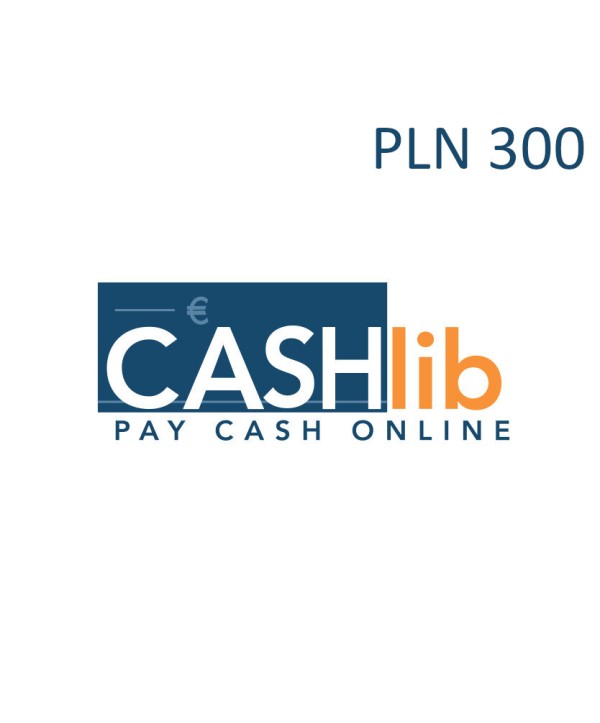 CASHlib PLN 300 Prepaid Card PL Key 